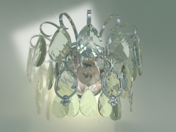 Sconce 10081-2 (chrome transparent crystal Strotskis)