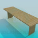 3d model Bench - preview