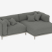 3D Modell Modulsofa CASE 2480mm (Art. 901-908) - Vorschau