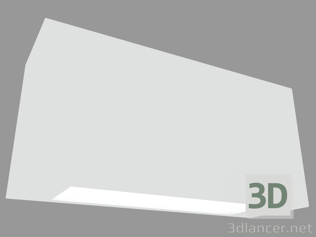 Modelo 3d Parede da lâmpada LIFT RETANGULAR (S5049W) - preview