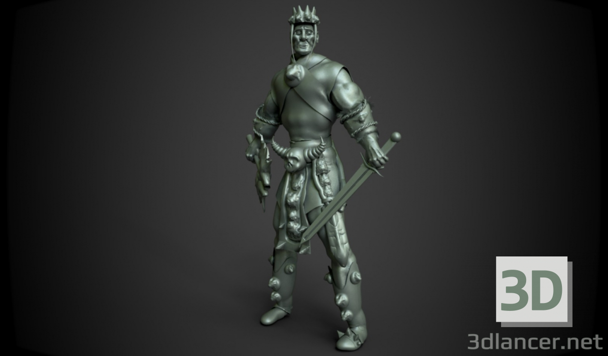 3d model El rey - vista previa