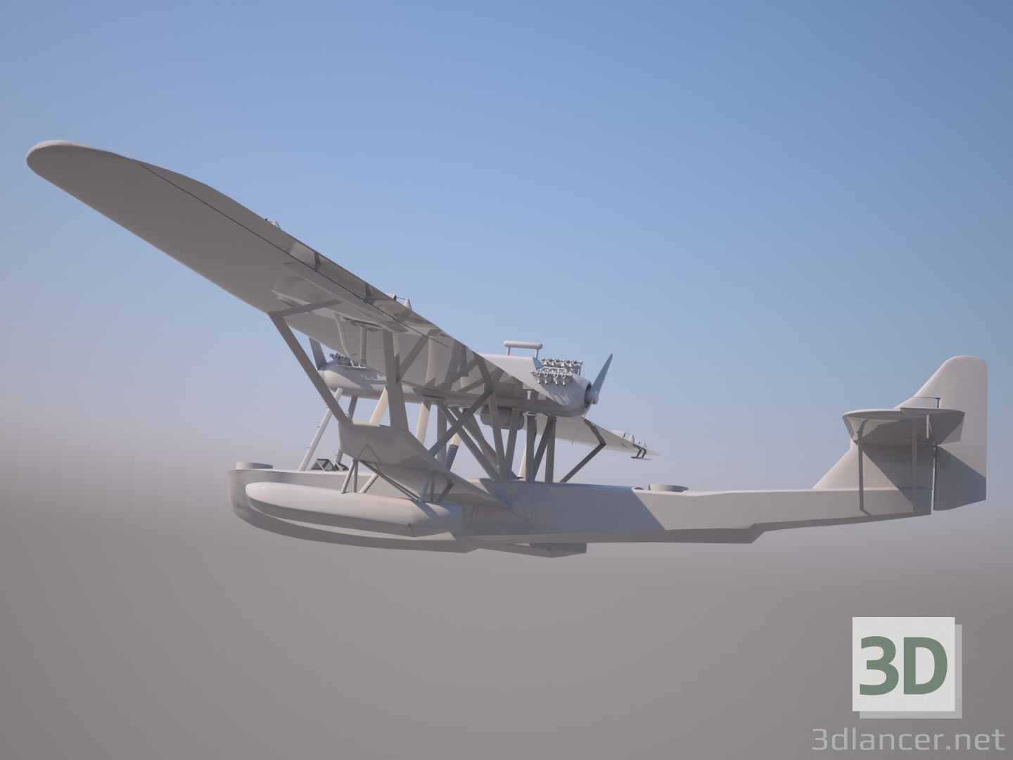 3D Modell Erfahrener Scout ROM-1 Grigorovich - Vorschau