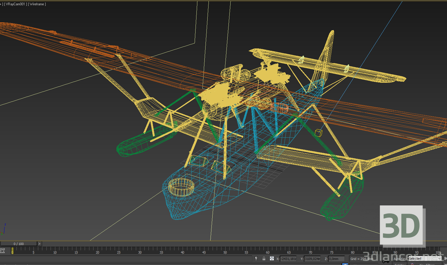 3D Modell Erfahrener Scout ROM-1 Grigorovich - Vorschau