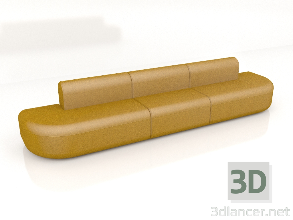 3d model Sofa Artiko Single Sofa AT11 (3740x770) - preview