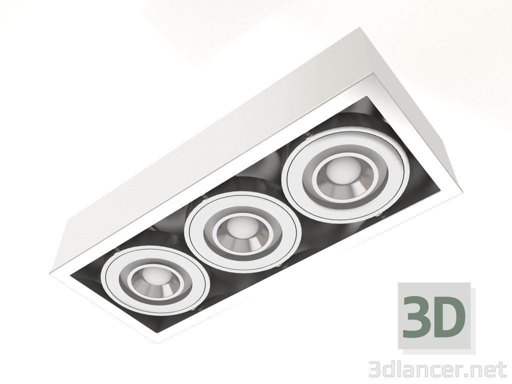 3d model Foco Fusion R L31 W - vista previa