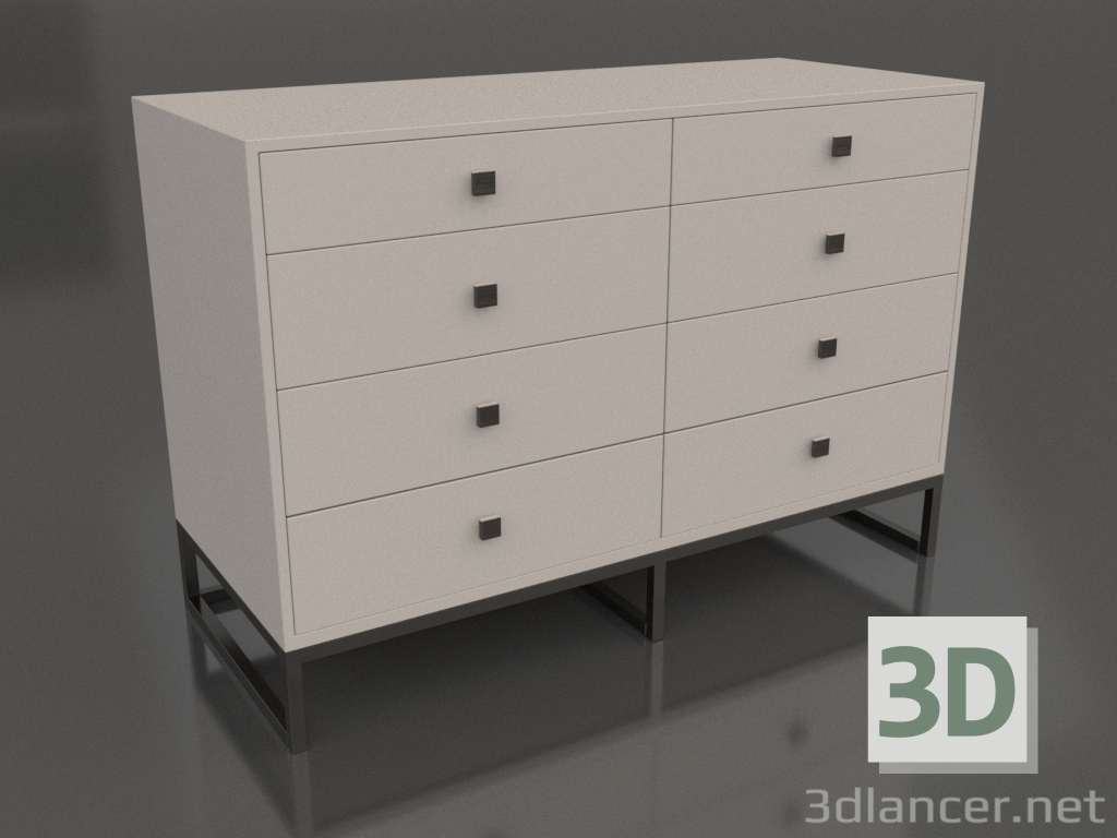 3D Modell Kommode (Estella) - Vorschau