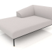 3D Modell Chaiselongue 180 links - Vorschau