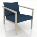 3d model Lounge chair 640 mm (lightened oak) - preview