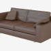 3D Modell Ledersofa Doppel - Vorschau