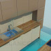 Modelo 3d Conjunto de cozinha - preview