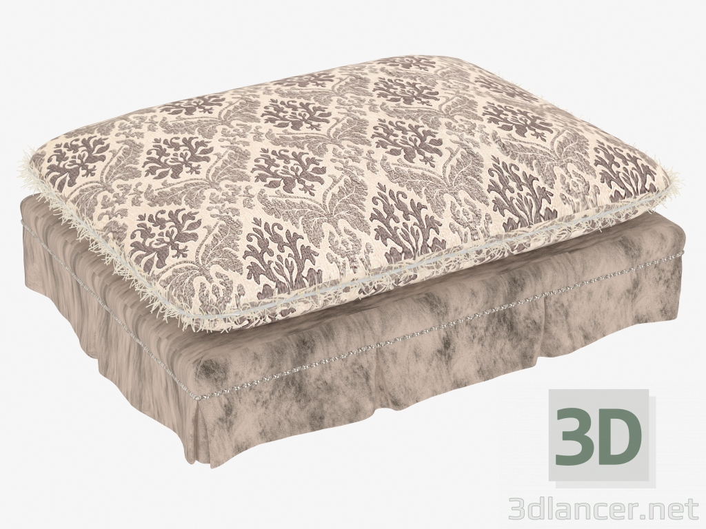 3d model Puf La Fenice - vista previa