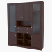 3d model Pared de muebles (675-44) - vista previa