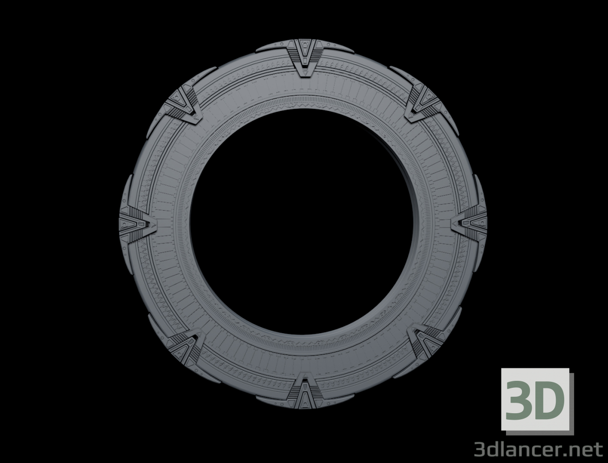 3D Modell Stargate - Vorschau