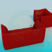 3D modeli Koltuk sandalye ile - önizleme