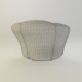 3d Chair for the living room model buy - render