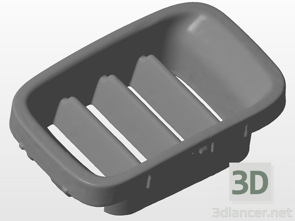 3d model Suzuki Jimny 3 radiator grid - preview