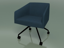 Fauteuil 2709 (sur roulettes, avec revêtement en tissu, V39)