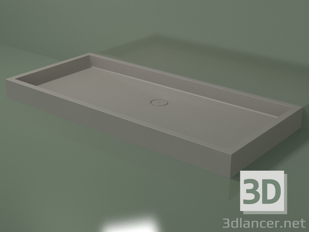 3d model Shower tray Alto (30UA0135, Clay C37, 200x90 cm) - preview