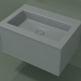 3d model Lavabo con cajón (06UC42401, Silver Grey C35, L 72, P 50, H 36 cm) - vista previa