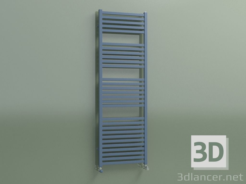 modello 3D Radiatore QUADRA (1517x500, Blu pastello - RAL 5024) - anteprima