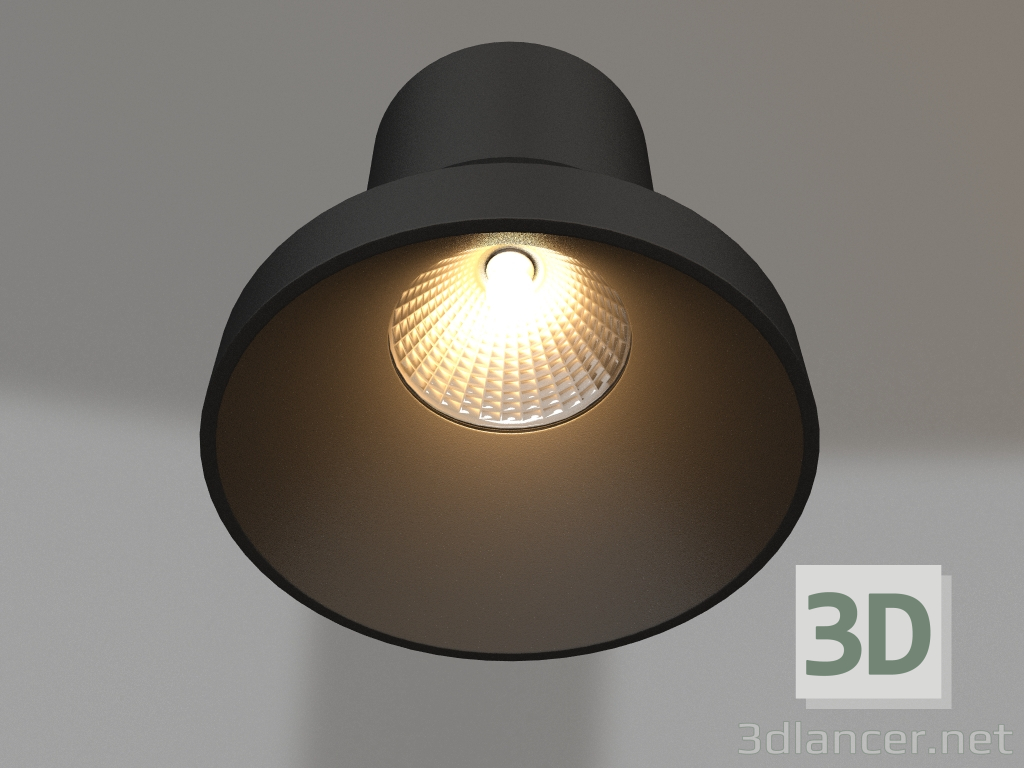 3D Modell Lampe MS-VOLCANO-BUILT-R95-15W Warm3000 (BK, 38 Grad, 230V) - Vorschau