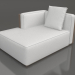 3d model Sofa module, section 2 left (Bronze) - preview