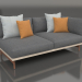 3d model Sofa module, section 1 right (Sand) - preview