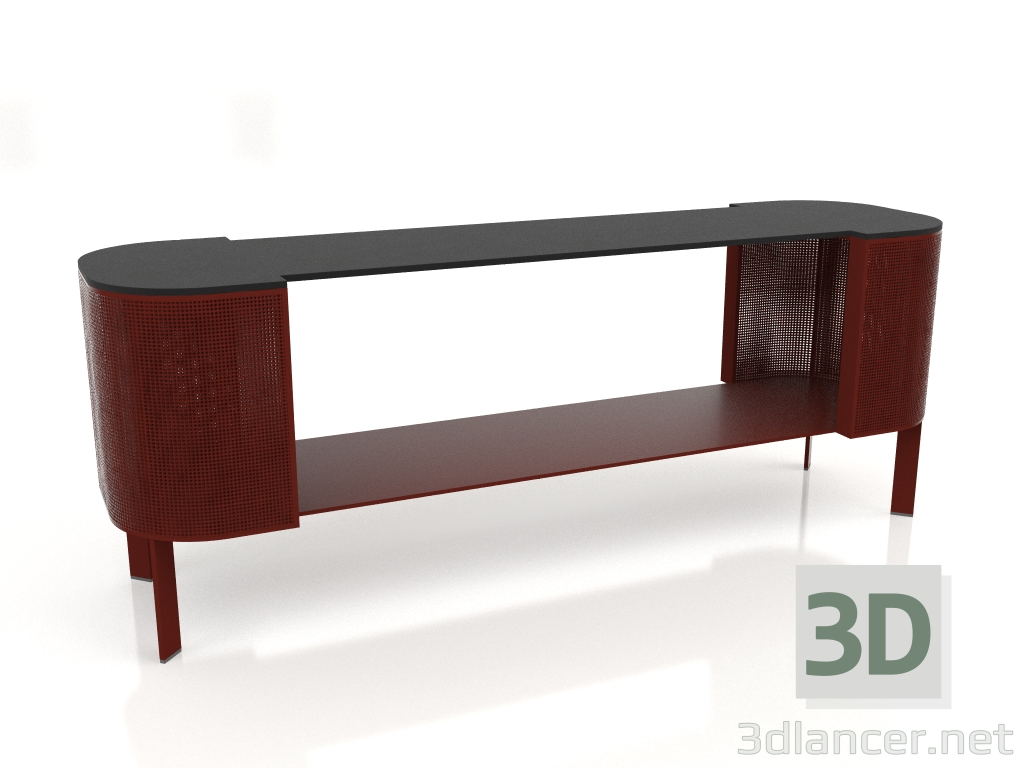 3d model Buffet (Vino tinto) - vista previa