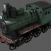 modello 3D di Locomotiva comprare - rendering