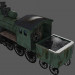 modello 3D di Locomotiva comprare - rendering