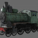 3d Locomotive model buy - render