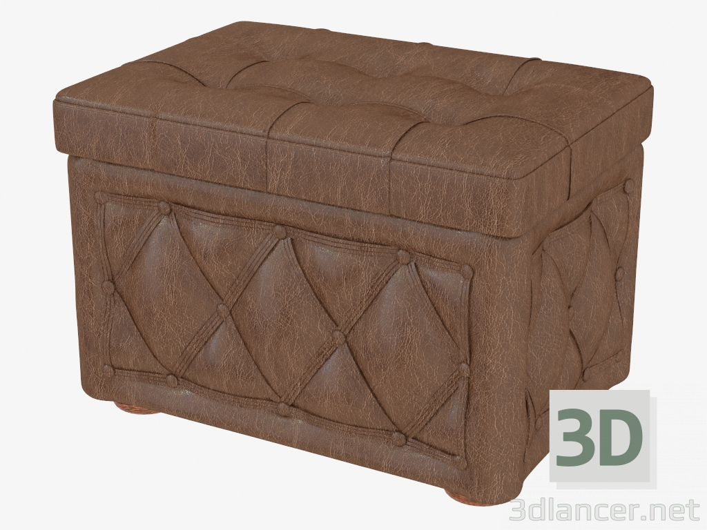 Modelo 3d banquinho - preview