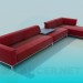 modèle 3D Canapé - preview