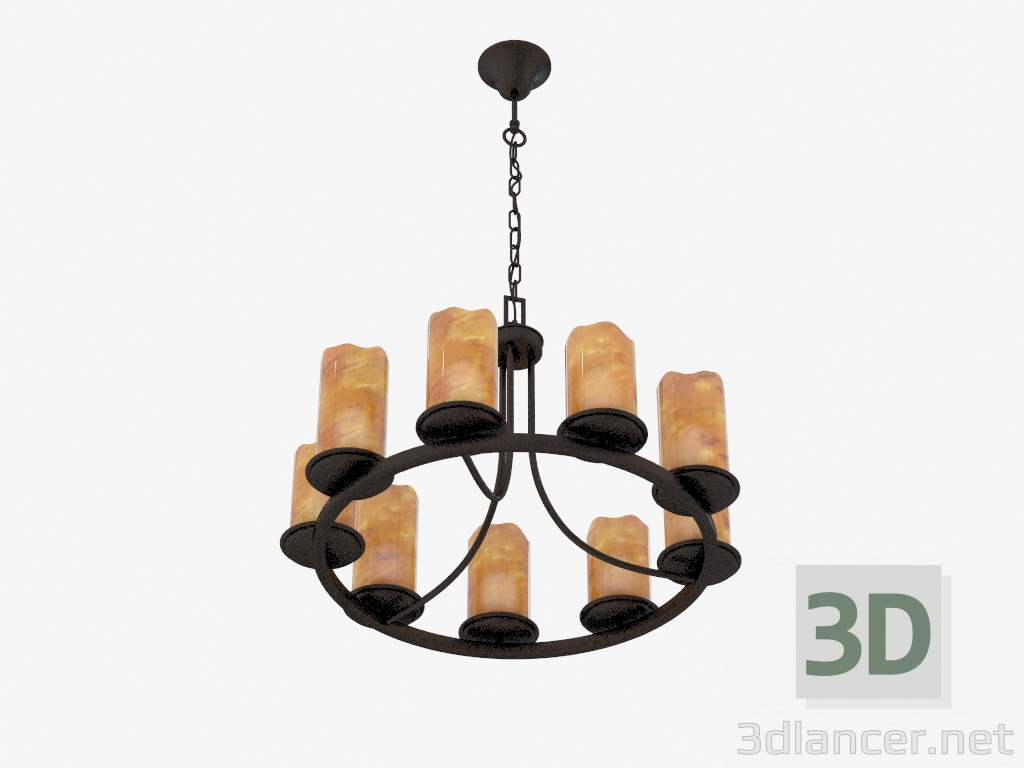 modèle 3D Ivanhoe Chandelier (382017109) - preview