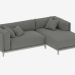 3D Modell Modulsofa CASE 2480mm (Art. 923-910) - Vorschau