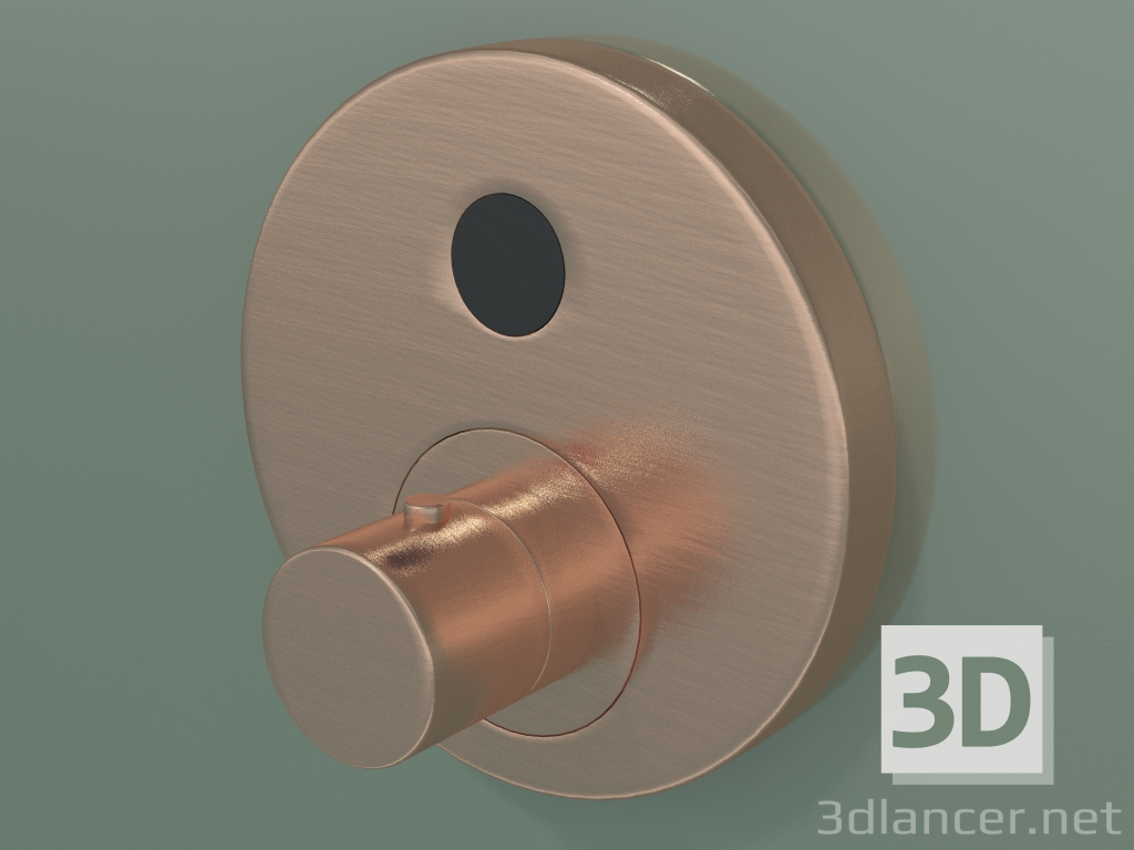 modello 3D Miscelatore doccia incasso con termostatico (36722310) - anteprima