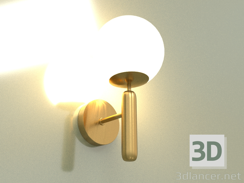 Modelo 3d Candeeiro de parede FARO WALL 150 GD 16024 - preview