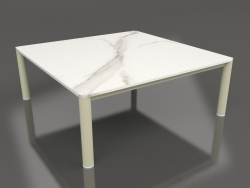 Table basse 94×94 (Or, DEKTON Aura)