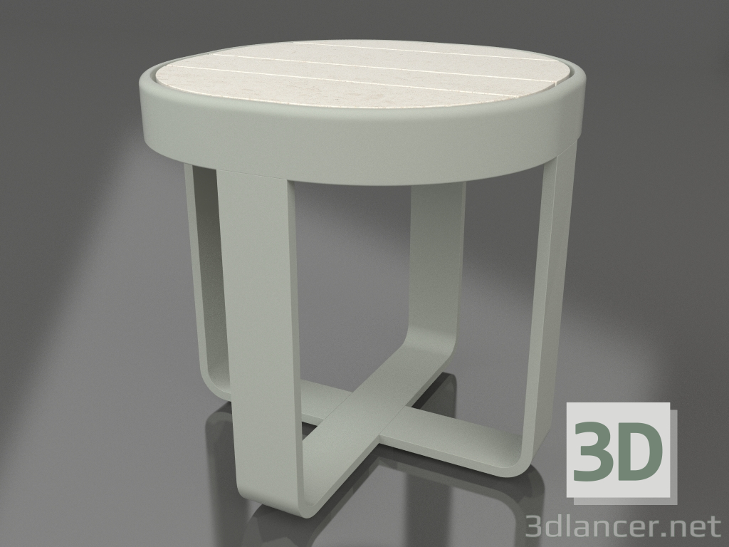 Modelo 3d Mesa de centro redonda Ø42 (DEKTON Danae, cinza cimento) - preview