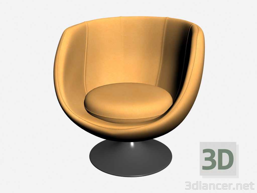 Modelo 3d Poltrona Nycol - preview