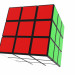 modello 3D cubo di Rubik - anteprima