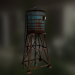 3d Water_Tower модель купить - ракурс