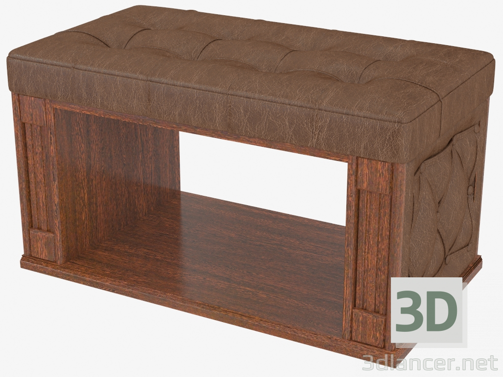 3D modeli açık Bench - önizleme