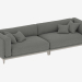 3D Modell Modulsofa CASE 3080mm (Art. 923-924) - Vorschau