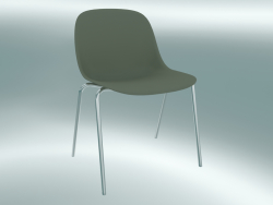 Silla de fibra A-Base (Dusty Green)