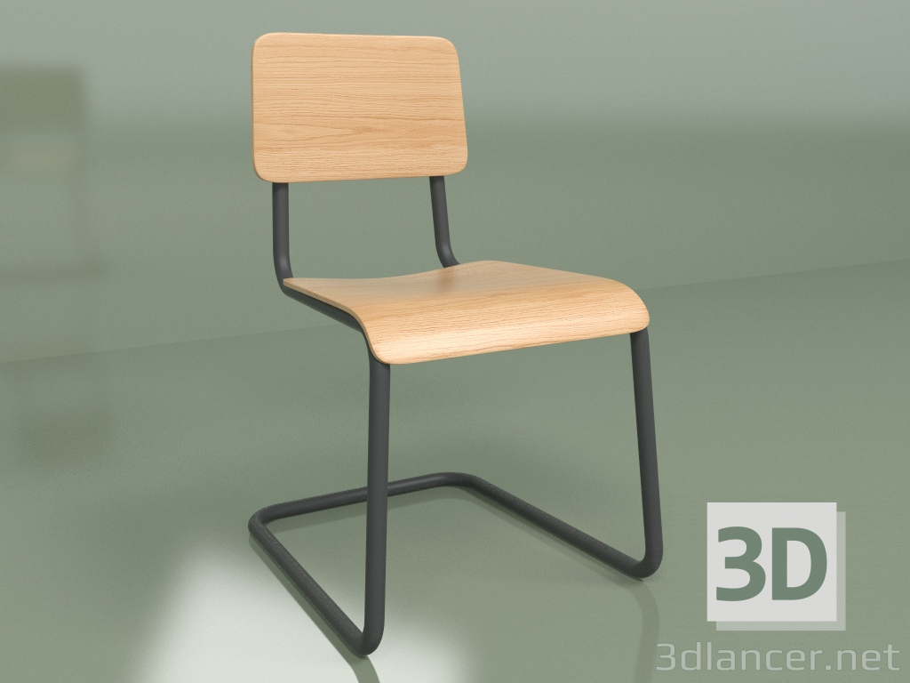 Modelo 3d Cadeira Cantilever - preview