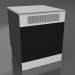 3d model Wine cooler 60 cm (white) - preview