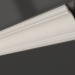 3d model Plaster ceiling cornice smooth KG 052 (105x155) - preview