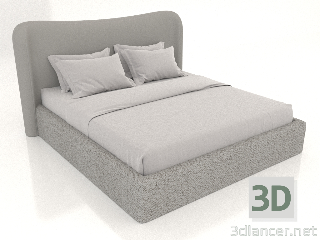 modello 3D Letto matrimoniale NOYDA - anteprima modello 3D Letto matrimoniale NOYDA - anteprima