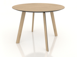 Yemek masası BRASKO 1000x1000x750 mm (açık meşe)